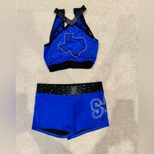 Spirit of Texas blue practice wear 2022-2023